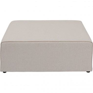 Infinity Elements pouf crème 68x100cm