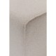 Infinity Elements pouf crème 68x100cm