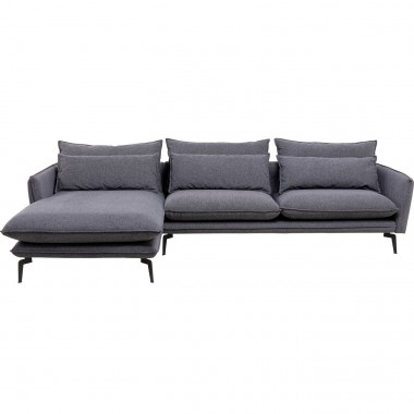 Canapé d angle Monza gauche gris 296cm