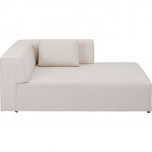 Chaise Long Infinity Ottomane Creme Direito 182cm