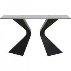 Console Gloria noir 140x81cm