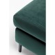 Banco Gianni Velvet Dark Green