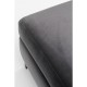 Banco Gianni Velvet Grey Black